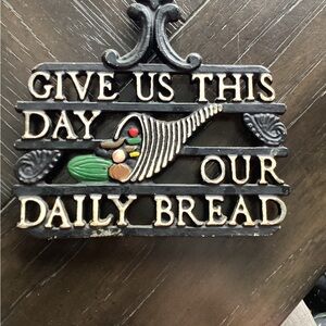 Cornucopia daily bread trivet